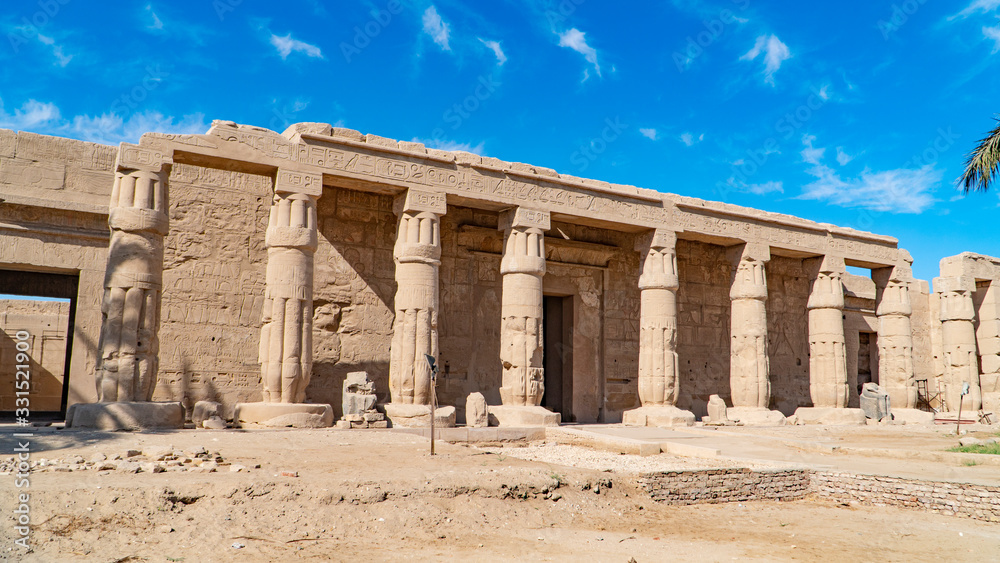 The Mortuary Temple of Seti I is the memorial temple of the New Kingdom Pharaoh Seti I. It is located in the Theban Necropolis in Upper Egypt, across the River Nile from the modern city of Luxor.