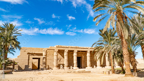 The Mortuary Temple of Seti I is the memorial temple of the New Kingdom Pharaoh Seti I. It is located in the Theban Necropolis in Upper Egypt, across the River Nile from the modern city of Luxor.