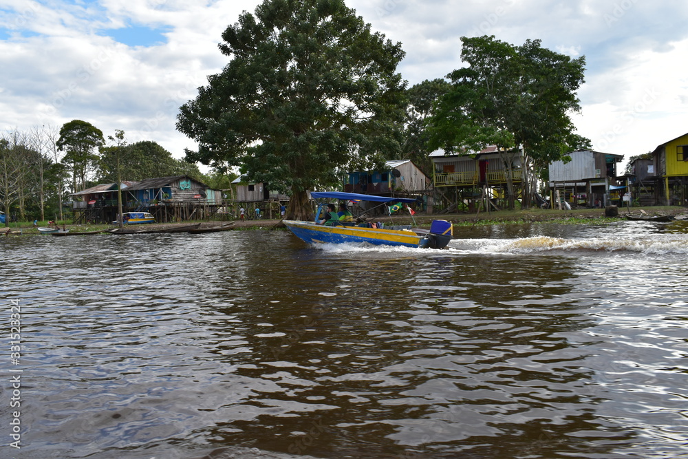 Naklejka premium Paisaje