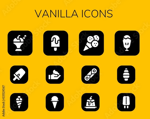 vanilla icon set