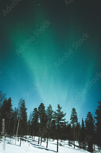 Magic and charming Aurora in Lapland