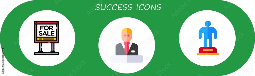 success icon set success icon set