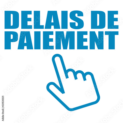 Logo délais de paiement.