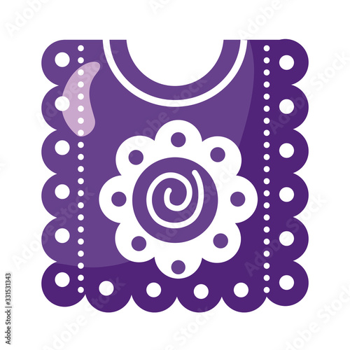 mexican culture poncho detaild style icon
