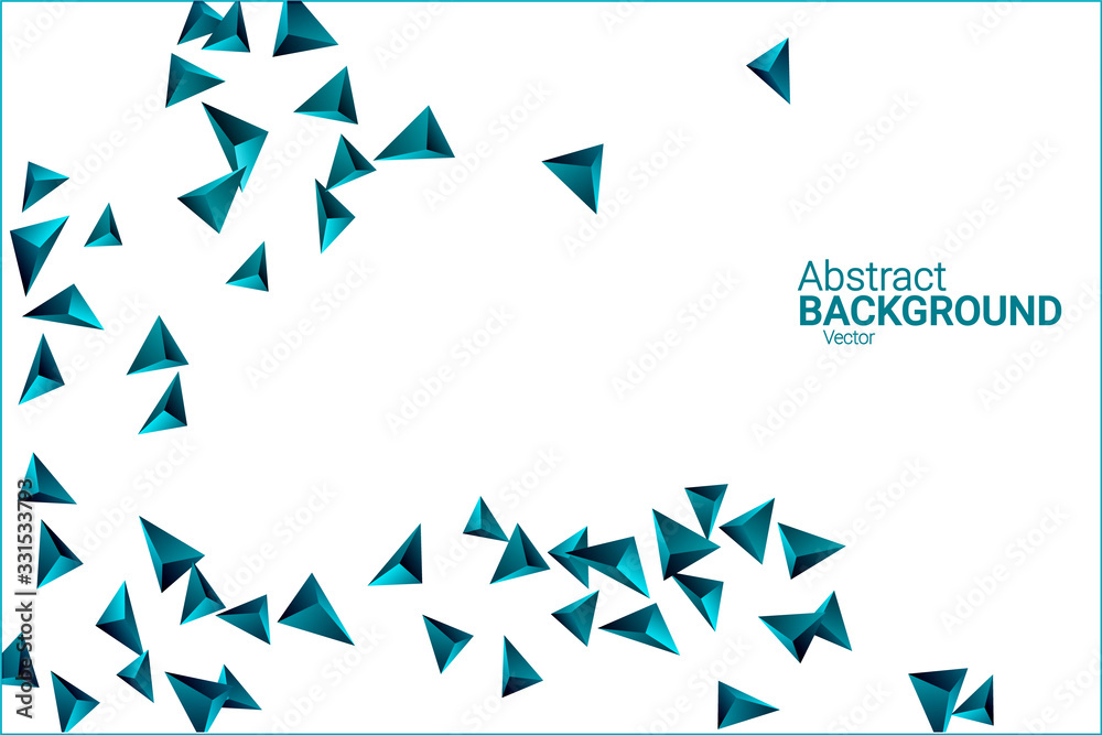 
Triangular background.