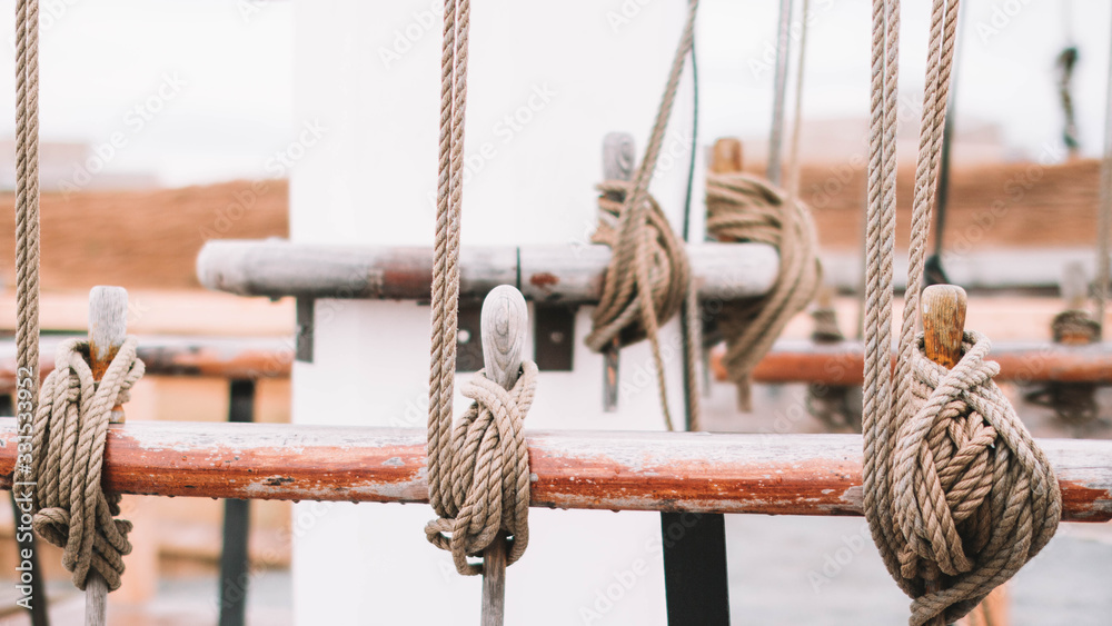 Fototapeta premium Multiple sailing Knots