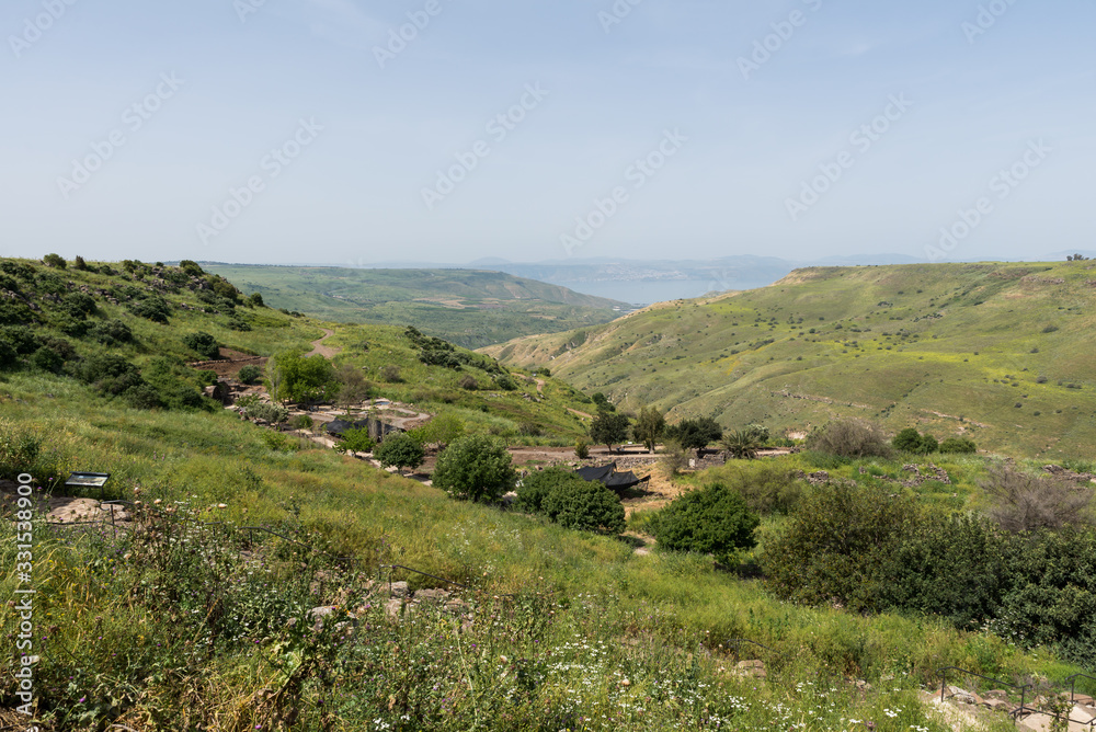 Obraz premium Ein Keshatot at Golan Heights