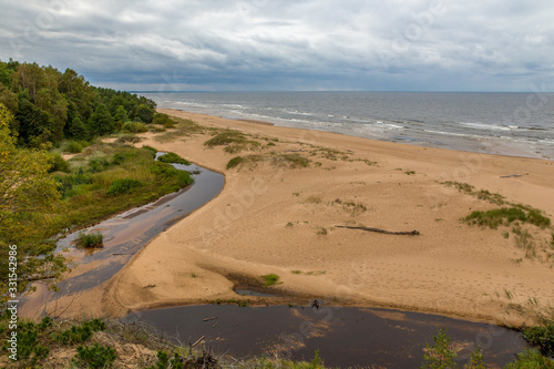 beach in Baltic sea