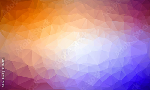 Modern complex polygonal mosaic gradient colorful background, Vector illustration EPS10
