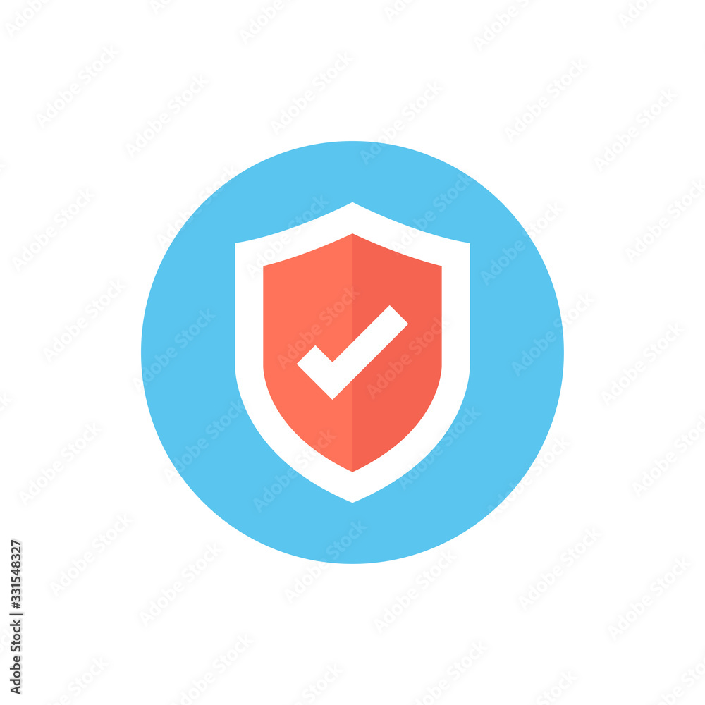 Protection Vector Filled Outline Icon Illustration Protection Vector Filled Outline Icon Illustration