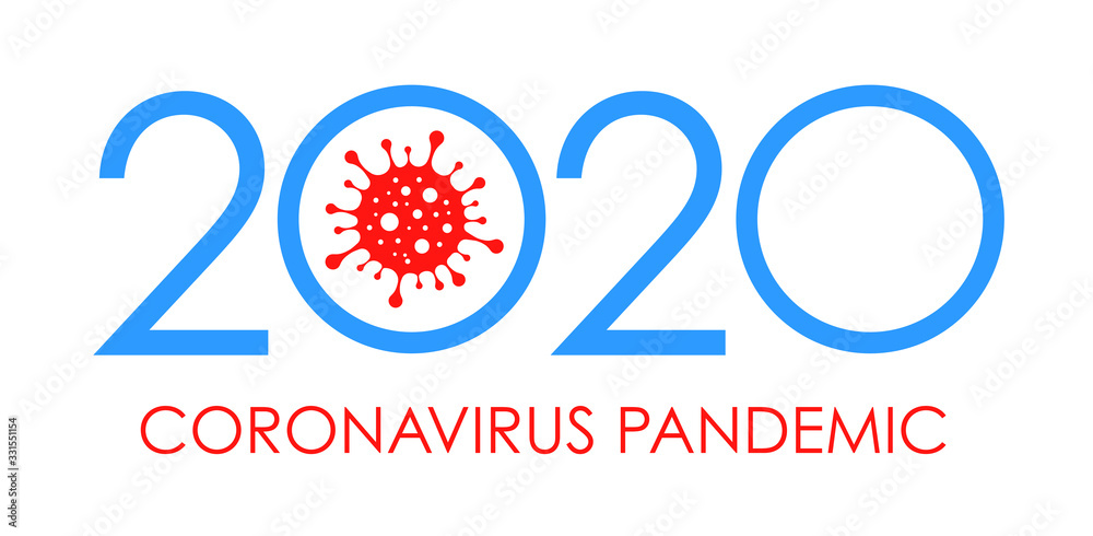 2020 Coronavirus Pandemic. 2019-nCoV. Vector