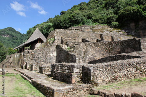 Zona arqueológica de Malinalco en el Estado de México  photo