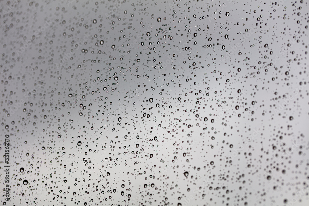 Water rain and droplets background Water rain and droplets background
