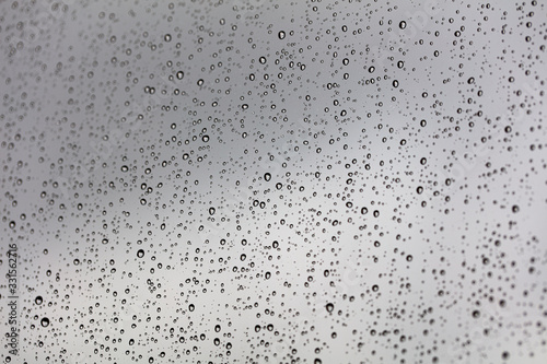 Water rain and droplets background