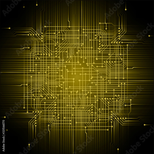cyber circuit future technology concept background