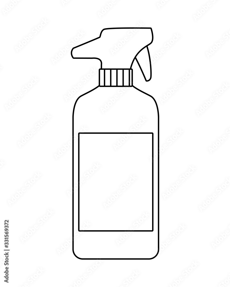 splash bottle product cleaner icon