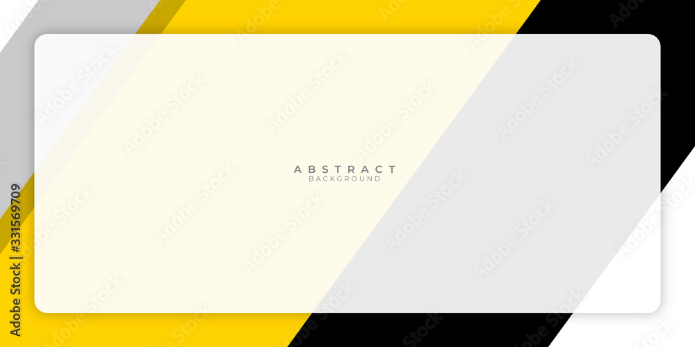Yellow Black Presentation Background. Vector illustration design for presentation, banner, cover, web, flyer, card, poster, wallpaper, texture, slide, magazine, and powerpoint. 