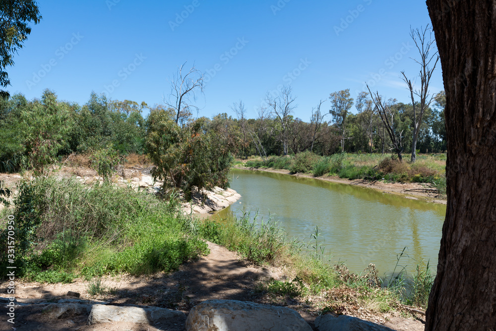 Hiking at Nahal Sorek