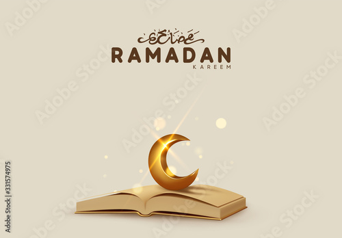 Canvas-taulu Ramadan Kareem Background