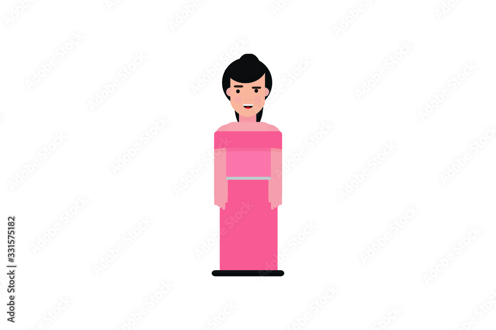 Flat Character Flat Character