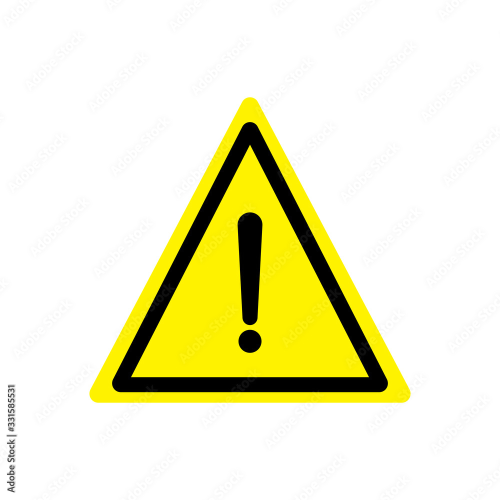 alert symbol design vector template alert symbol design vector template