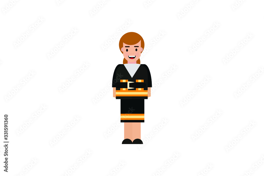 Flat Character Flat Character