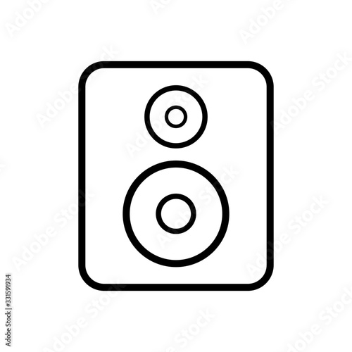 Loud speaker box icon