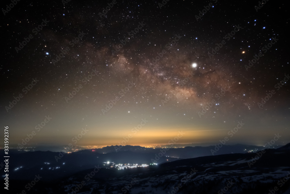 志賀高原の星空