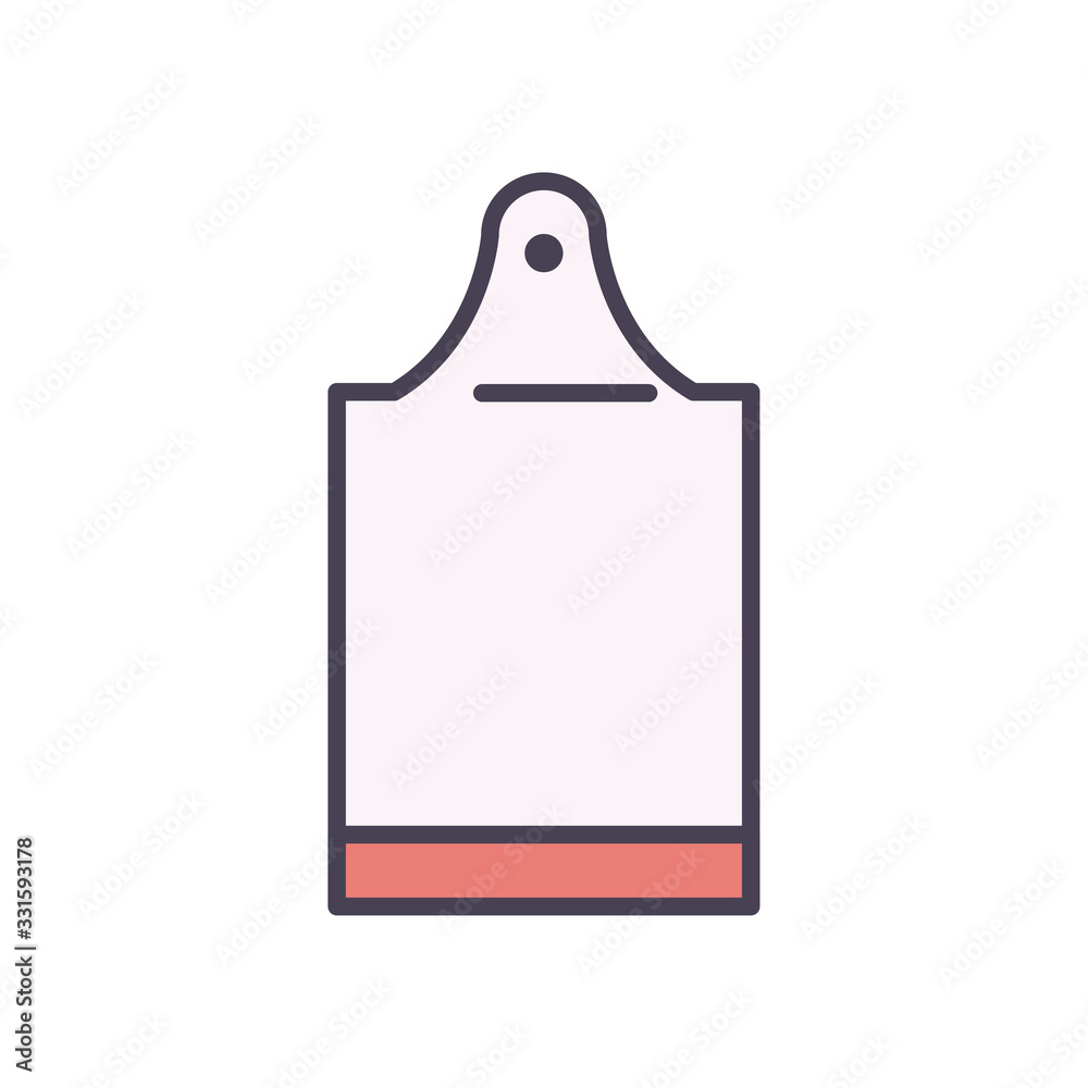 Isolated table line and fill style icon vector design Isolated table line and fill style icon vector design