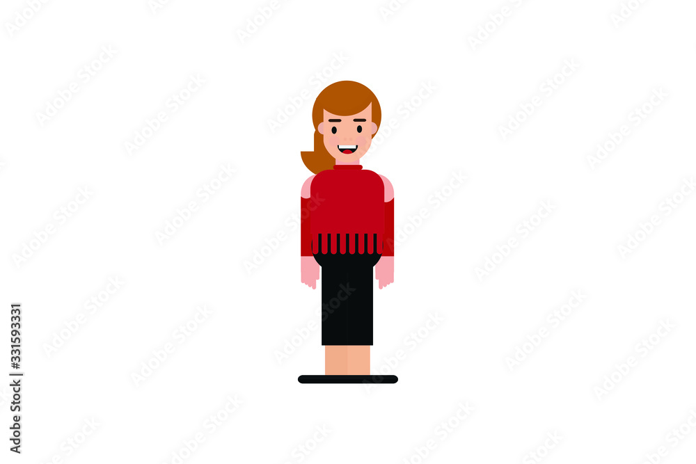 Flat Character Flat Character