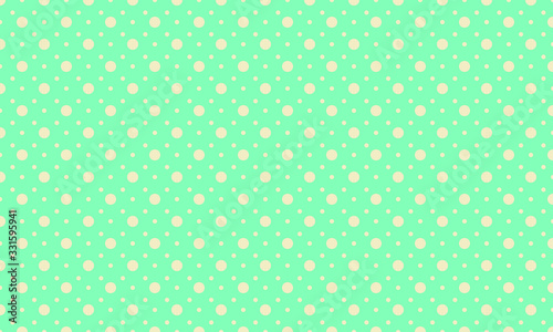 Retro Polka-Dot Seamless Pattern