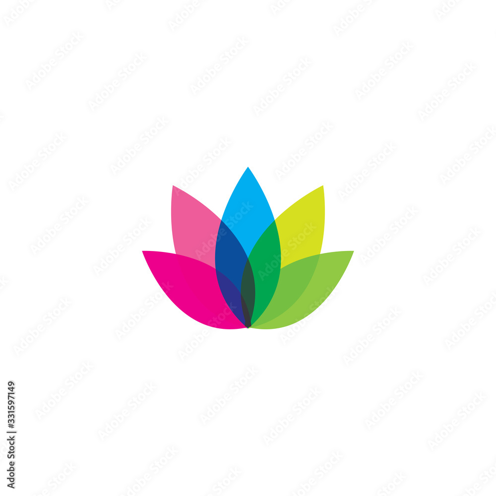 Lotus Logo Template vector symbol