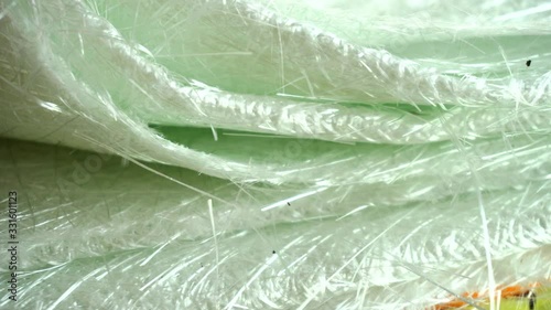 white glass fiber composite raw material background