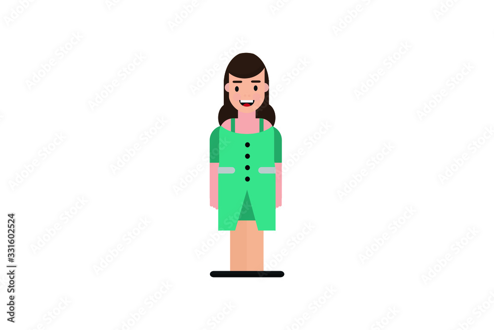 Flat Character Flat Character