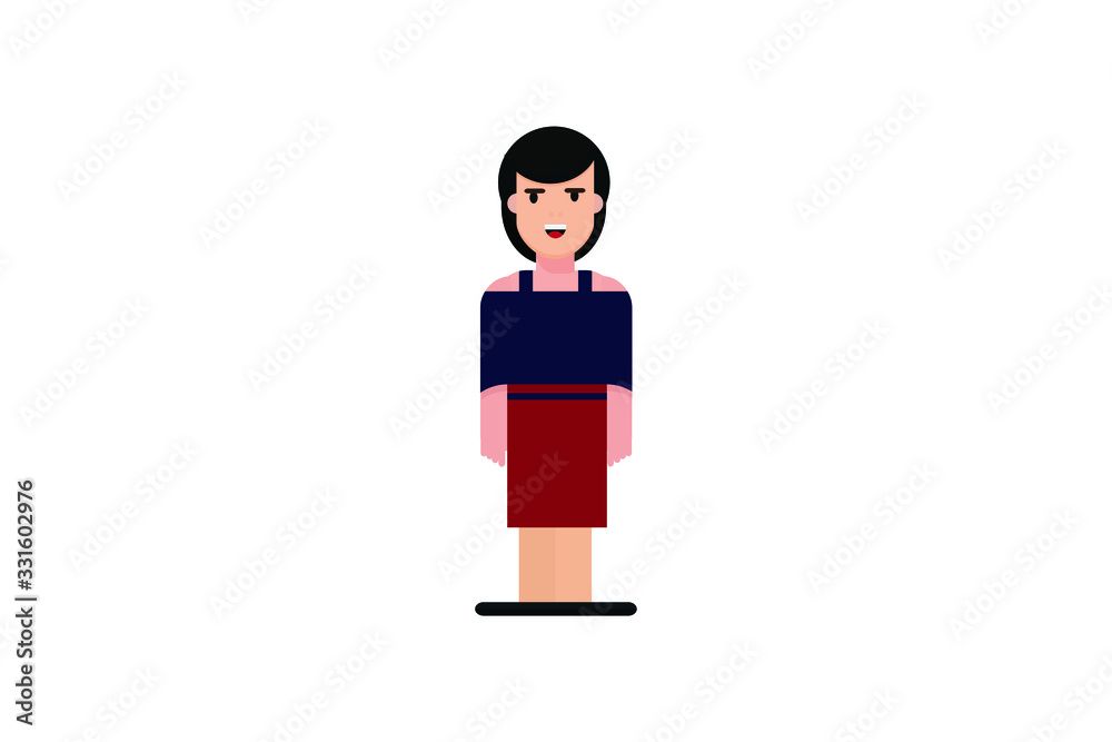 Flat Character Flat Character