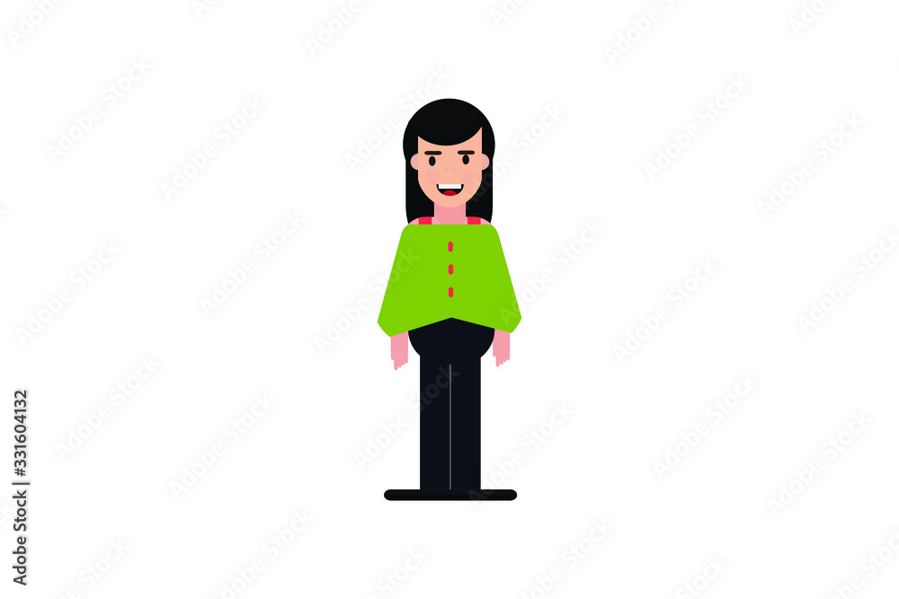 Flat Character