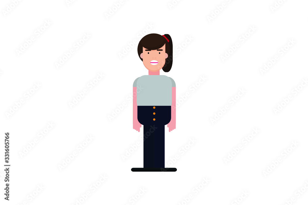 Flat Character Flat Character