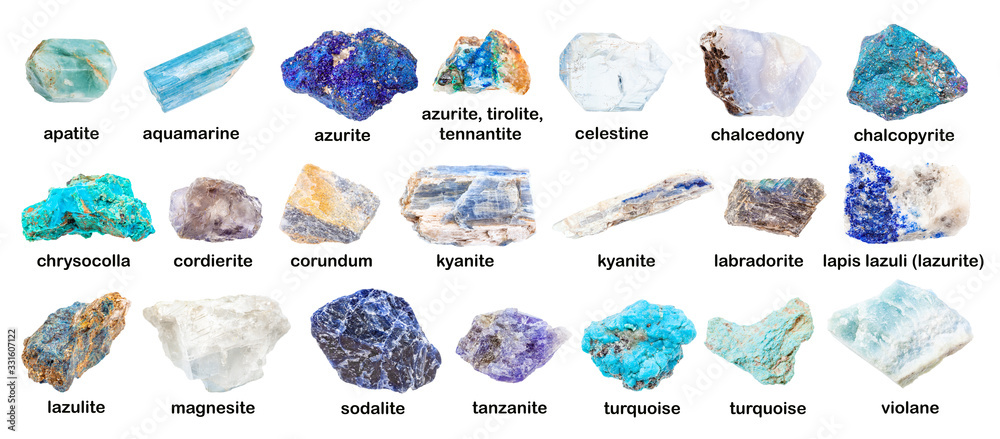 crystal names and pictures