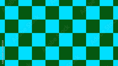 Amazing green & aqua checker abstract,Chess board