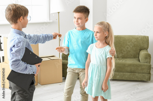 Little real estate giving a...