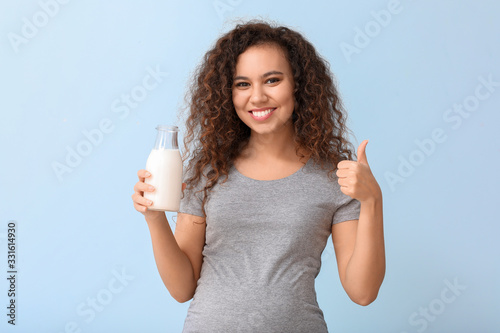 Young pregnant African-Amer...