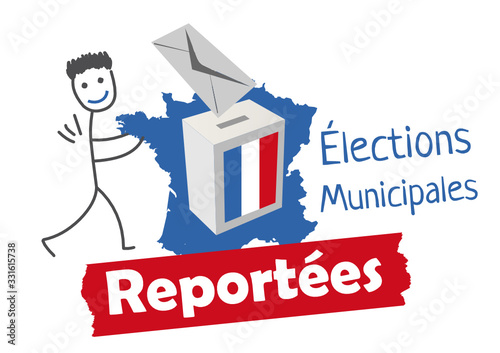 élections municipales reportées