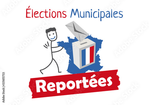 élections municipales reportées