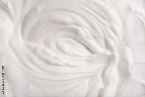 White Creamy Swirl Texture ...