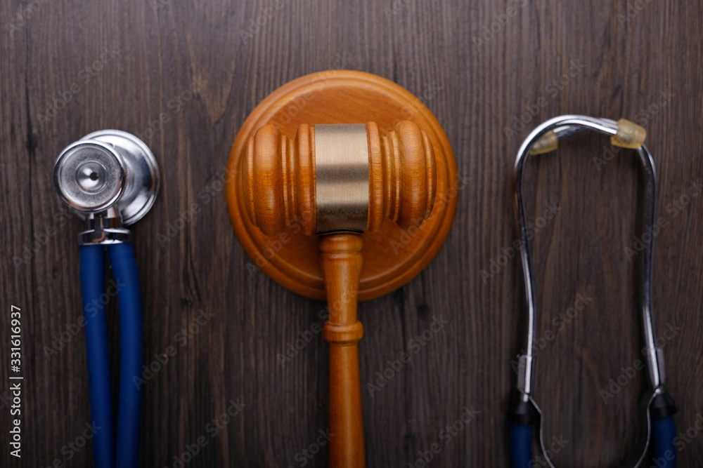 Fototapeta premium Gavel of Justice conceptual. Judgement concept