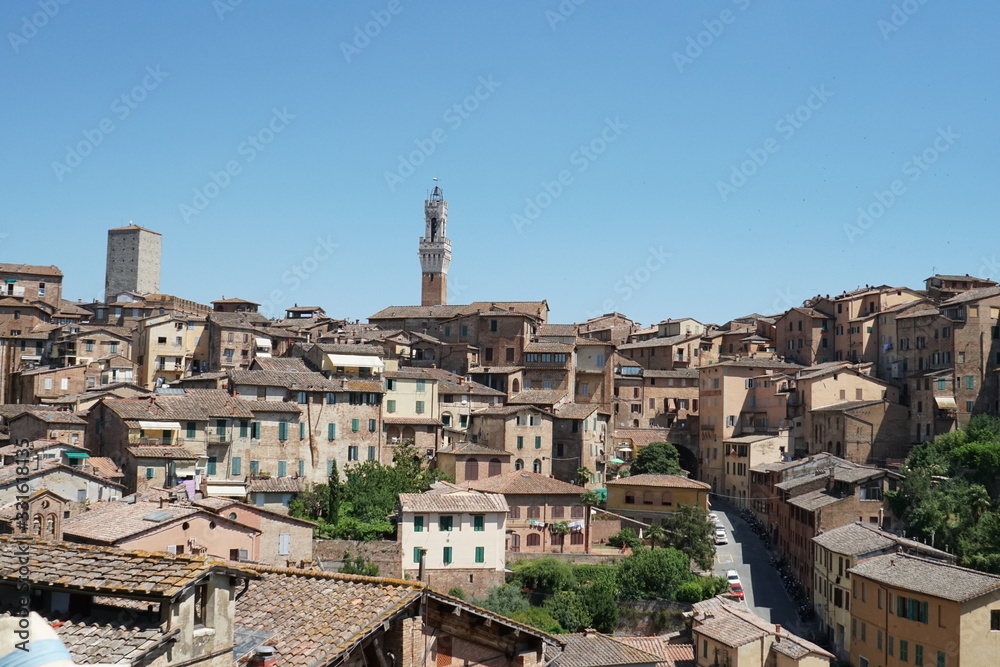view of siena italy