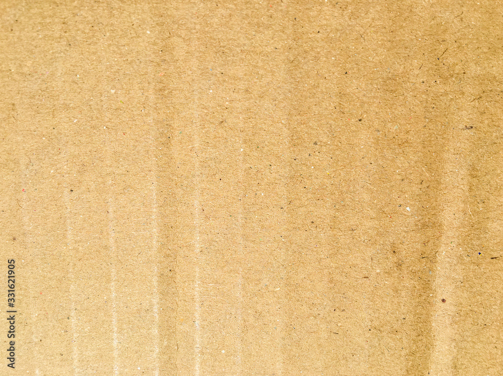 Fototapeta premium Brown carton texture for background for design and artwork