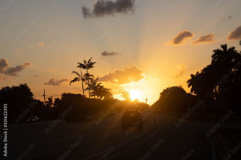 Obraz premium sunset