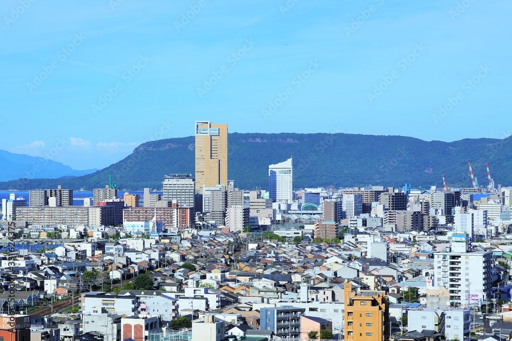 Obraz premium 香川県高松市