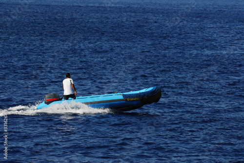 Divign boat, Sharm El Sheikh, Egypt. © osman